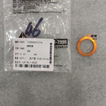 SDLG 7200001774 Premium Seal Ring - Essential Sealing Component for Machinery Integrity