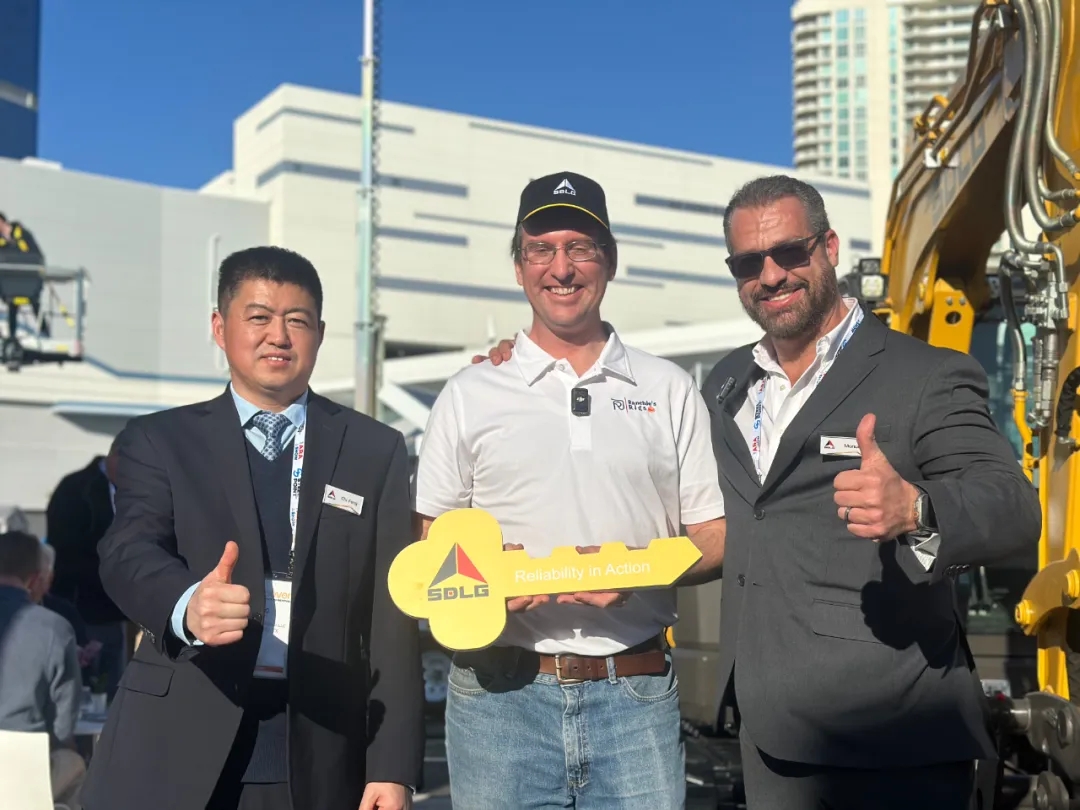 Good start | SDLG shines at the ARA exhibition in the United States, embarking on a new journey of internationalization for the new year