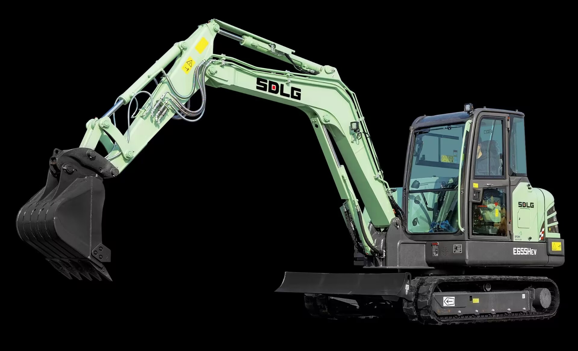 SDLG E655HEV Electric Excavator: Reshaping the Future of Construction Machinery with Technological Innovation