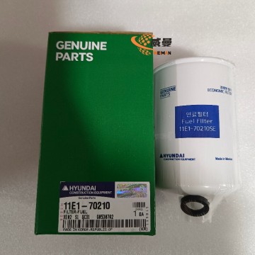 Hyundai Filter Fuel 11E1-70210 11NA-70110 11E1-70010 for Hyundai Excavator