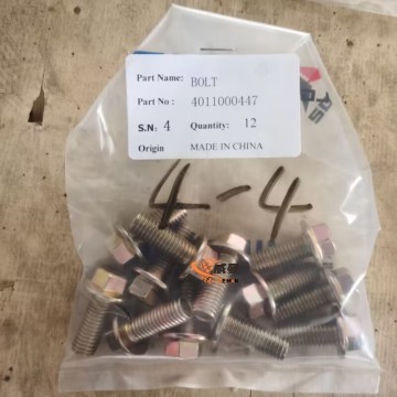 SDLG 4011000447 Bolt for machine with Good Quality&Price