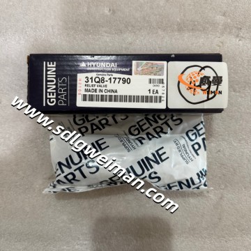 Hyundai VALVE ASSY-PORT RELIEF(BOOM-BUCK) 31Q8-17790  for Hyundai Excavator HX300L R210LC9 R210LC9BC