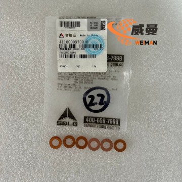 SDLG 4110000970018 SEALING RING FOR FUEL INJECTOR 1112012-52D
