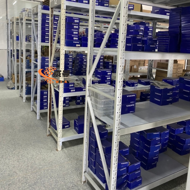 Efficient delivery of Volvo construction machinery parts helps customers operate their equipment without worries