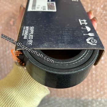 Hyundai Excavator Parts  3929330S FAN BELT for R210LC7 R210LC3 R220-9S R225-7